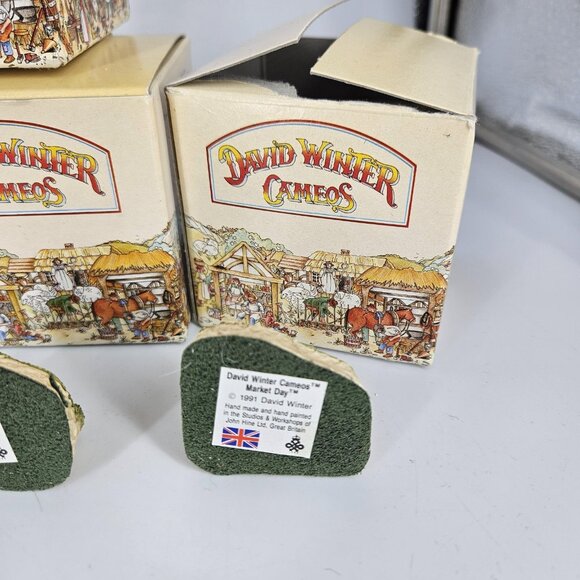 David Winter Cameos Miniature Buildings Village Mini 1991 Boxes COA UK Lot 7 - Picture 10 of 13